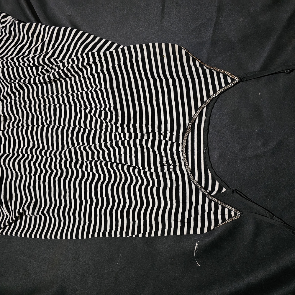 Striped Black and White Camisole